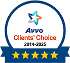 Avvo Clients choice 2014-2025